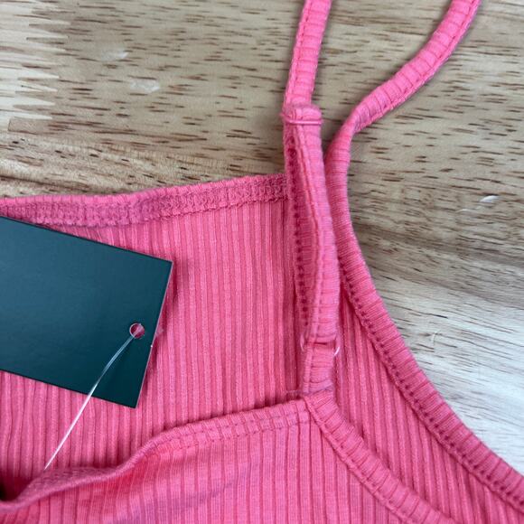 Wild Fable Women's Pink Spaghetti Strap Bodysuit - Size Medium - NWT - Picture 8 of 9